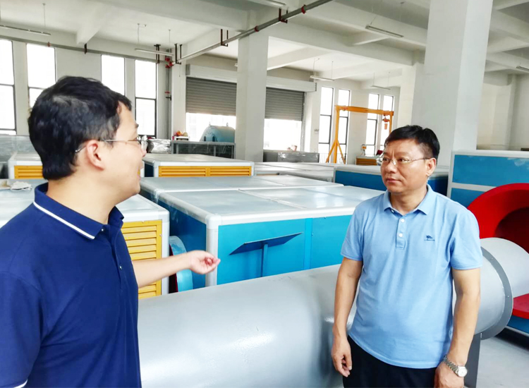 安徽建筑大學(xué)建環(huán)系赴國茂公司調(diào)研暨校企合作洽談會圓滿召開